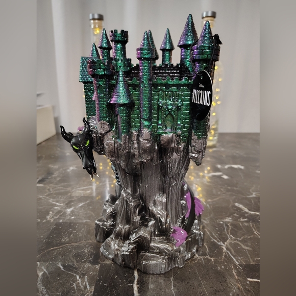 Bath & Body Works Disney Maleficent Dragon Castle Candle Holder NWT